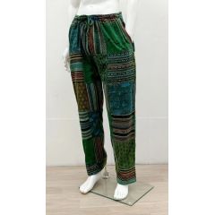 mushroom patchwork pant